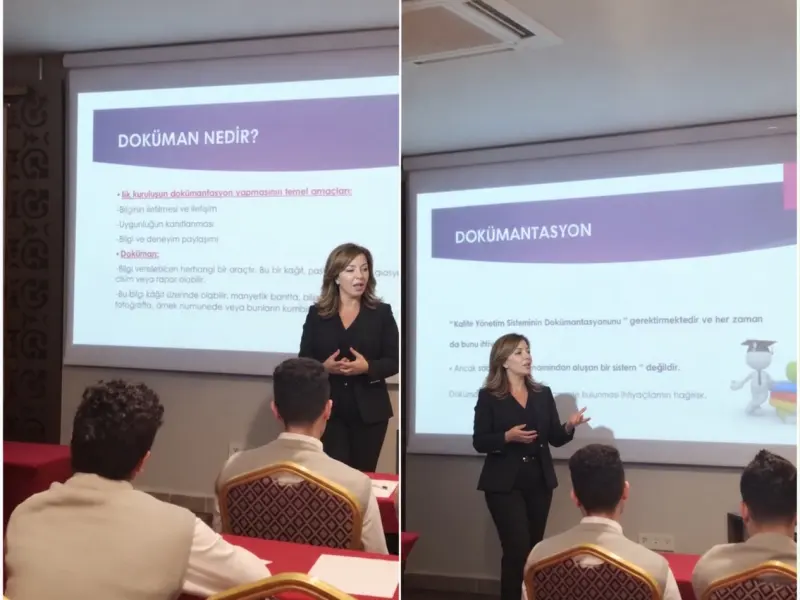 Scenes from a management system documentation course